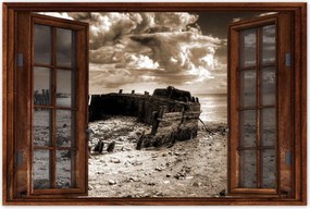 Poszterek 120x80 Horgászcsónak fotó