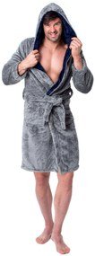 Fürdőköpeny Jordan grey Navy MEN M