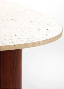 Barna dohányzóasztal 72x90 cm Mahelona – Light &amp; Living