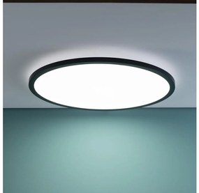 Brilliant - TUCO LED dimmelhető mennyezeti lámpa, 33 W, 230 V, Ø 50 cm, fekete