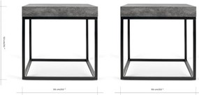 Petra kisméretű tárolóasztal - TemaHome