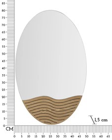 Fali tükör vonalak 50x1,5x80cm
