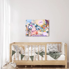 Kép - mesebeli absztrakció (70x50 cm)
