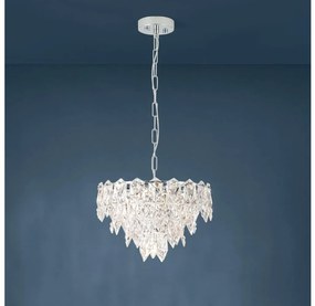 Eglo 39723 - Csillár láncon CARVARIO 7xE14/40W/230V