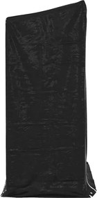 sötétbarna szövet fejtámla párna Hanko 180 cm