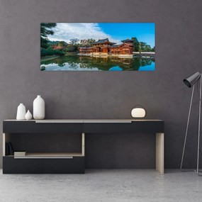 Kép - Byodo-in templom, Japán (120x50 cm)