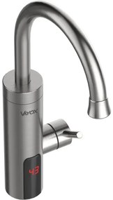 Átfolyós vízmelegítő LED kijelzővel 3000W/230V IPX4 rozsdamentes