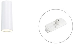 Design függőlámpa fehér 1-fázisú sínadapterrel - Iconic Tubo