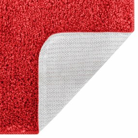 Csúszásmentes fürdőszőnyeg készlet 2 pcs Piros PP
