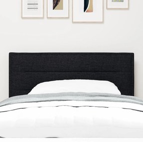 Fejtámla Vonalak Dizájn Fekete 90 cm Szövet