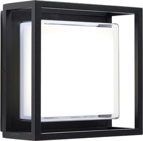 ENDON 80546 FRAME Modern Kültéri Fali Lámpa Fekete LED IP44