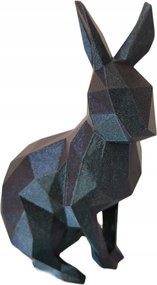 Nyuszi Geometrikus Húsvéti Nád Nyuszi Figura Rendelésre 20CM