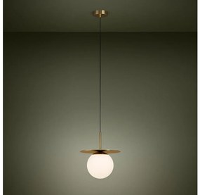 Eglo 39952 - Csillár zsinóron ARENALES 1xE27/40W/230V arany