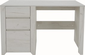 PC asztal typ 80, fehér craft, ANGEL