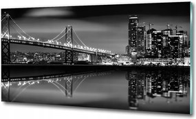 Fotó vászonkép edzett üveg Rejtélyes erdő 125x50