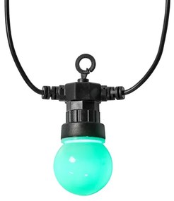 Nedis WIFILP03C10 - LED RGB Dekoratív lánc 10xLED 12m IP65 Wi-Fi Tuya