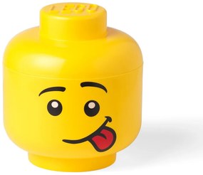 Silly L sárga fejformájú tárolódoboz - LEGO®