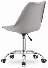 Irodai szék szürke skandináv stílusban BASIC