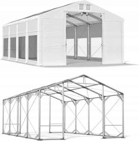 Garázs sátor 6x8m [3m] Tömör Das 580 Pp