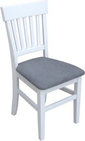 Étkezőszék Bruno 2 fehér/ kárpitozott