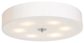 Rusztikus mennyezeti lámpa fehér 70 cm - Drum