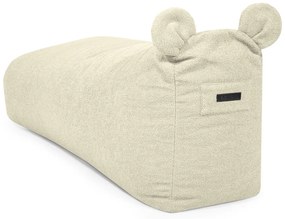 Krémszínű buklé gyerek babzsákfotel Snug 130 Bear – SLOWDOWN