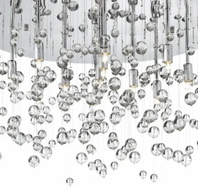 Ideal Lux - LED Mennyezeti lámpa NEVE 8xG9/3W/230V átm. 40,5 cm króm