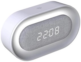 KAJA LED/1,3W/5V 3000K állítható éjjeli lámpa ébresztővel