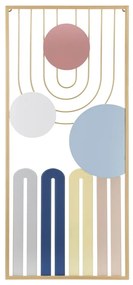 Fém fali dekoráció 37x84 cm Colorful – Mauro Ferretti