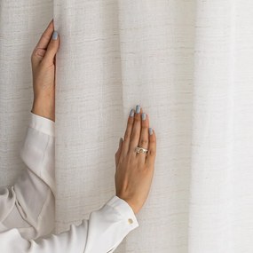 Krémszínű függöny 140x250 cm Drimar – Restilo