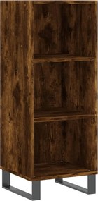 vidaXL sonoma tölgy színű szerelt fa tálalószekrény 34,5x32,5x90 cm