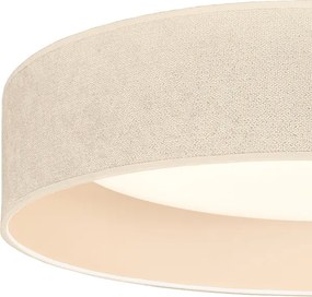 Brilagi-LED VELVET SIMPLE mennyezeti lámpa LED/24W/230V 3000K, átm. 45 cm, krémszínű