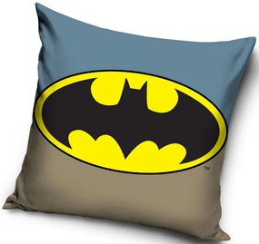 Batman párnahuzat logo 40x40cm