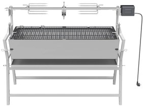 Cattara faszén grill elektromos rosttal Piglet, 138 x 96 x 62 cm