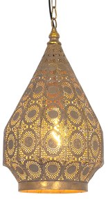 Keleti függőlámpa arany 26 cm - Maugli