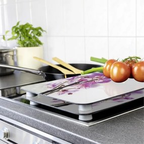 WENKO 2521433500 - Fedőlap (ABDECKPLATTE) - virágos/növényes, 30x52 cm, többszínű