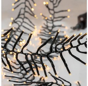 LED kültéri karácsonyi fényfüzér CLUSTER 1512xLED/8 funkció 17 m IP44 meleg fehér