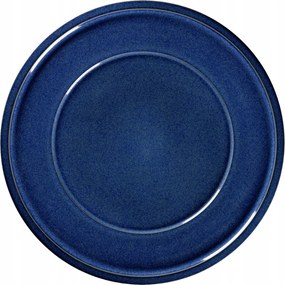 Porcelán Rak Stone Lapostányér átm. 32 cm kobaltkék