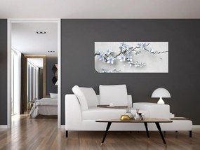 A virágok képe (120x50 cm)