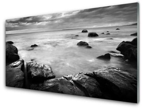 Akrilkép Sea Rock Landscape 100x50 cm 2 fogas