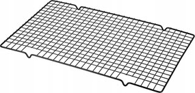 Eurobatt rács rozsdamentes acél 25 x 40 cm péksütemények rács