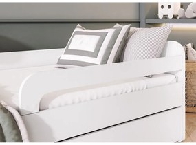 Fehér gyerekágy ágyráccsal 80x160 cm Duuli – ELTAP