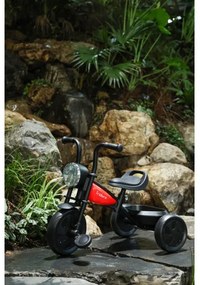 QPlay - Gyermek tricikli TRIDURO fekete/piros