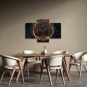 Kép – Életfa lávában I. (90x60 cm)