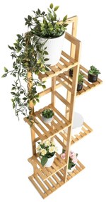 G21 virágállvány 6 szintes, bambusz