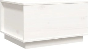 vidaXL fehér tömör fenyőfa dohányzóasztal 60 x 50 x 35 cm