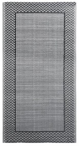szürke PP kültéri szőnyeg 80 x 150 cm
