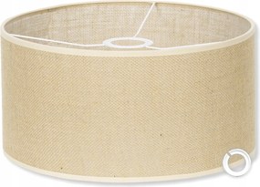 Boho Lámpaernyő 35 cm Természetes Juta Lámpaernyő Modern