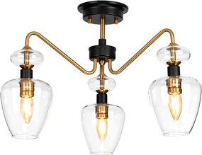 Elstead Lighting ARMAND DL-ARMAND-SF3-AB Plafonlámpa 3x40W/E14