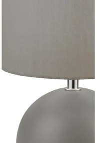 Searchlight EU700802 - Asztali lámpa 1xE14/10W/230V szürke